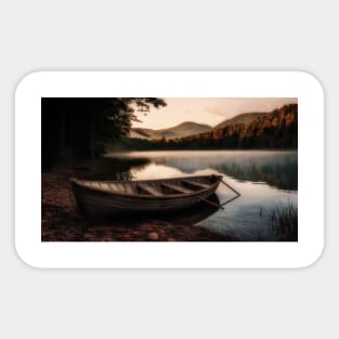 Listen To The Silence of the Lake Sticker